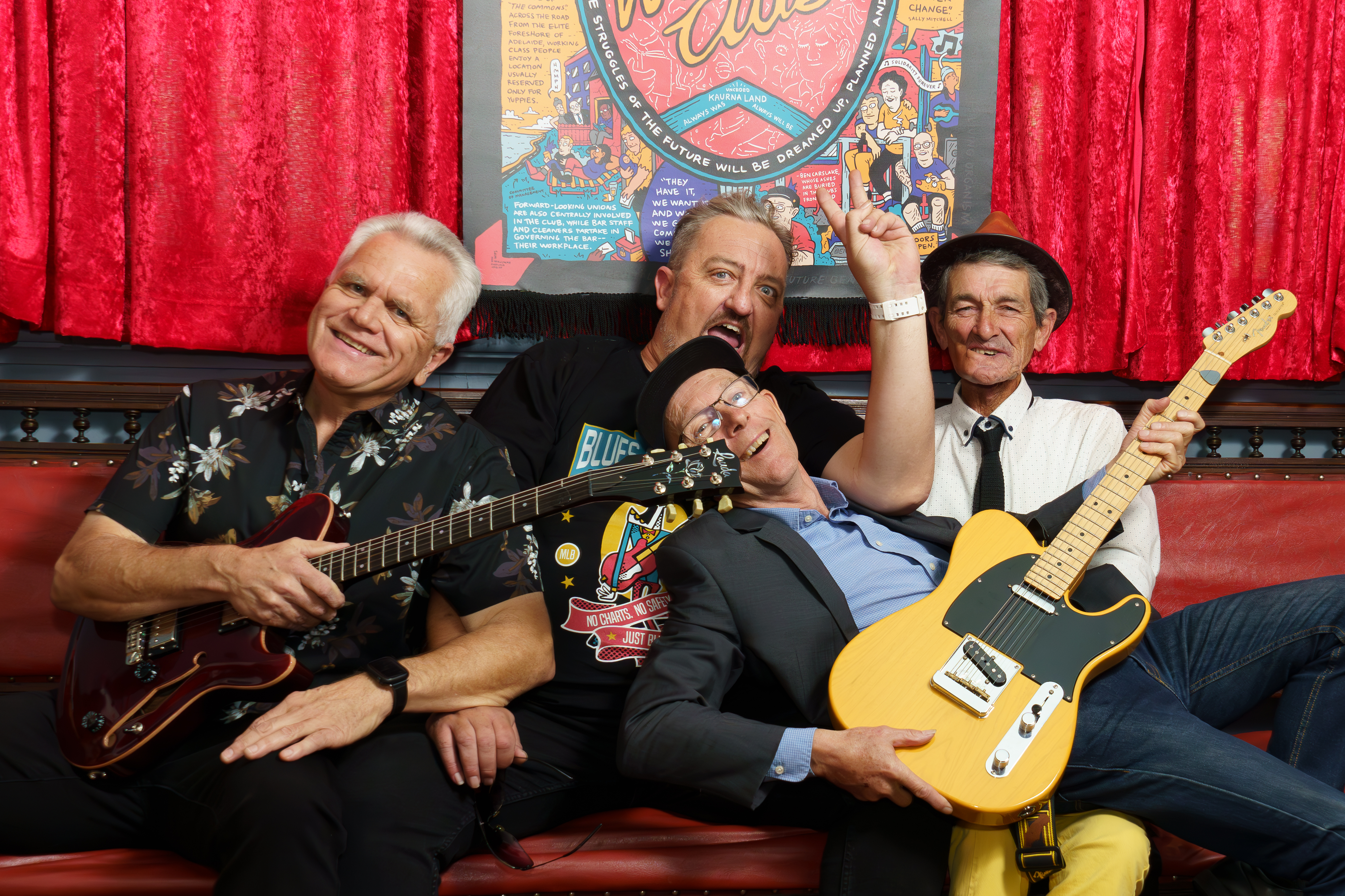 Left of Centre, blues band in Adelaide