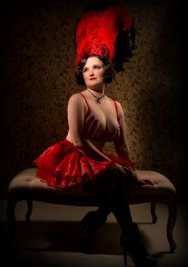 Sirena Von Strumpet, cabaret dancer in Adelaide