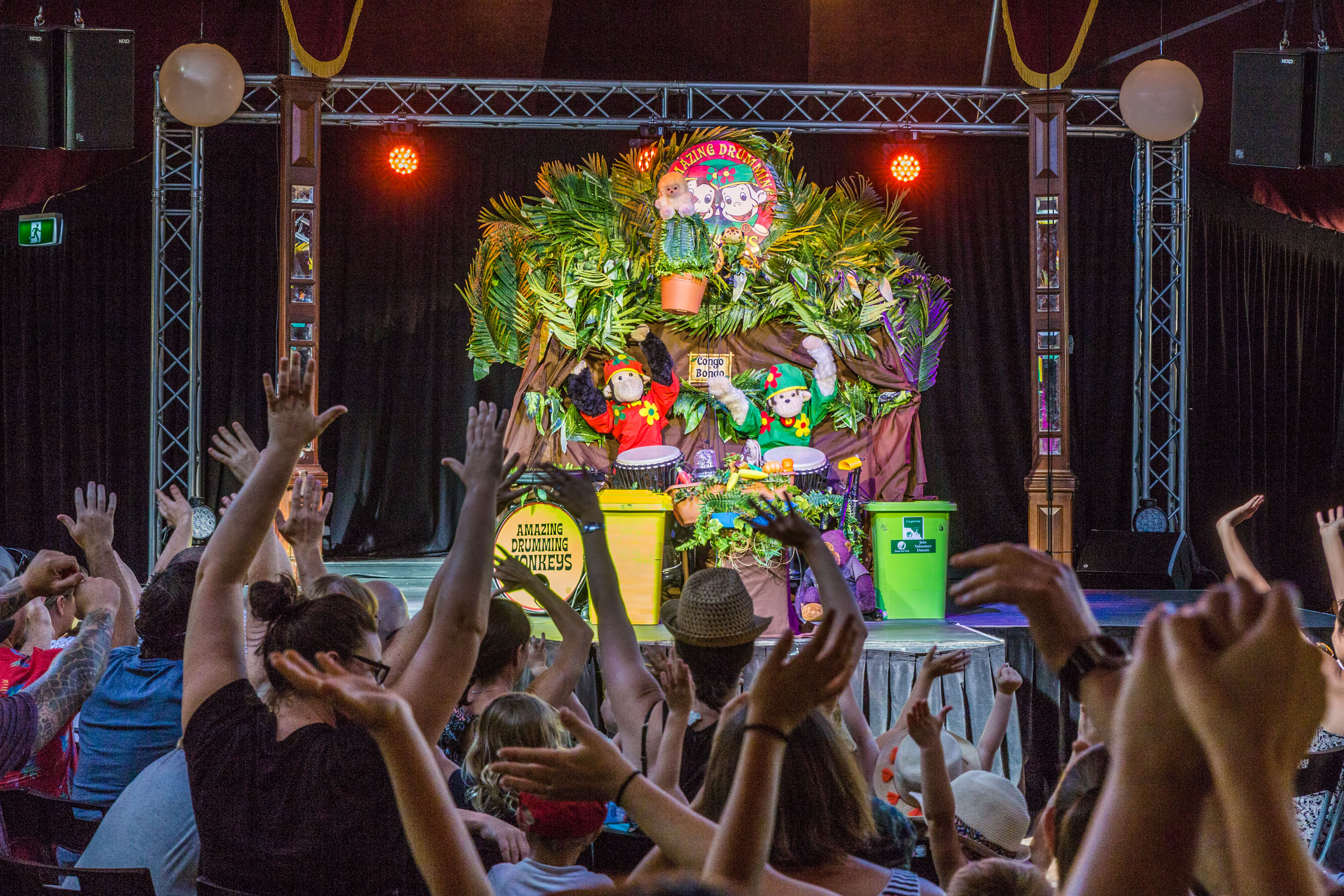Amazing Drumming Monkeys, children's band in Adelaide