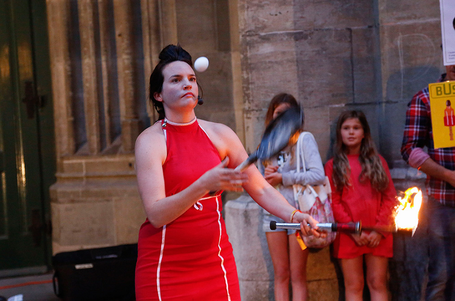 Katie Wright Dynamite!, circus act in Adelaide, photo 2