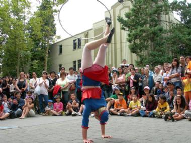 OzStar Airlines, circus act in Adelaide, photo 2