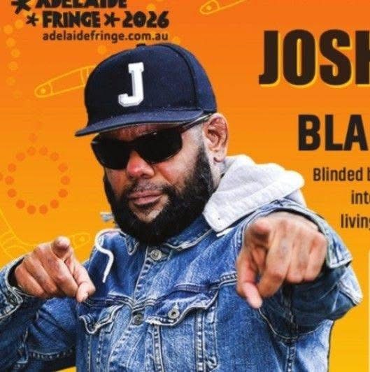 Joshua Warrior, comedian in Adelaide
