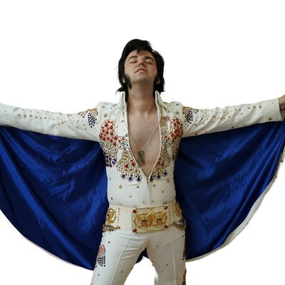 Deon Symo as Elvis, tribute singer in Adelaide, photo 2