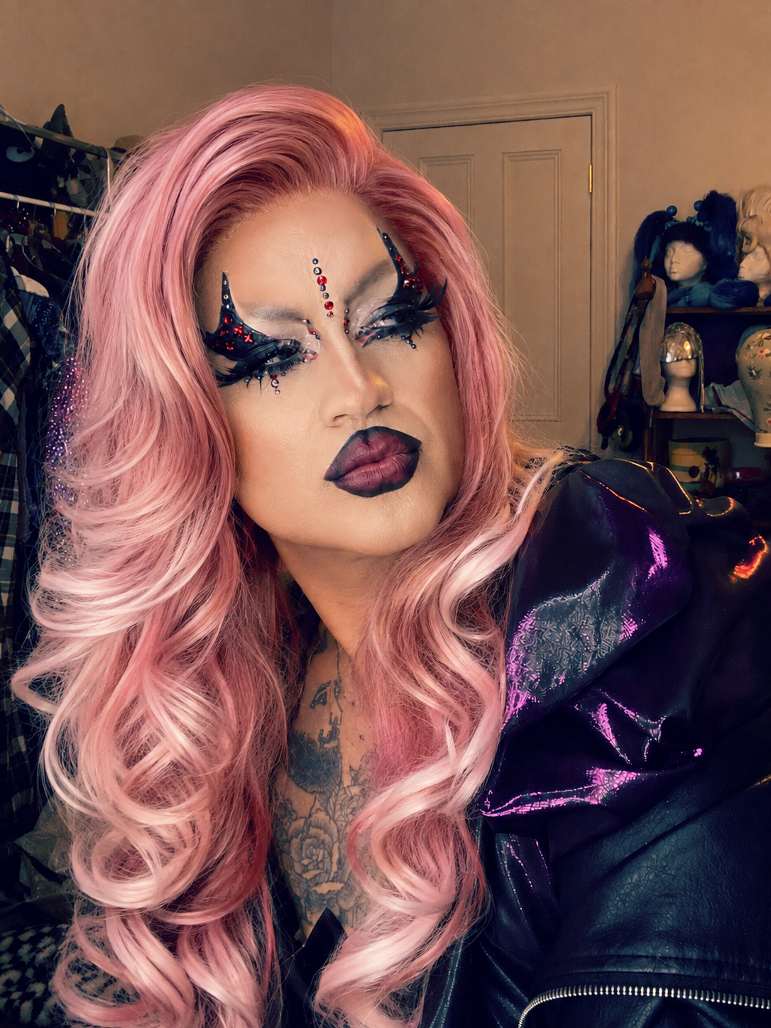 Glitzy Von Jagger, drag in Adelaide