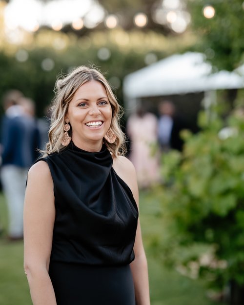 Kristy Wood, mc-master of ceremonies in Adelaide