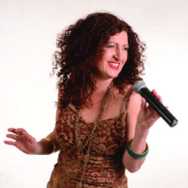 Bonnie Lee Galea, mc-master of ceremonies in Adelaide