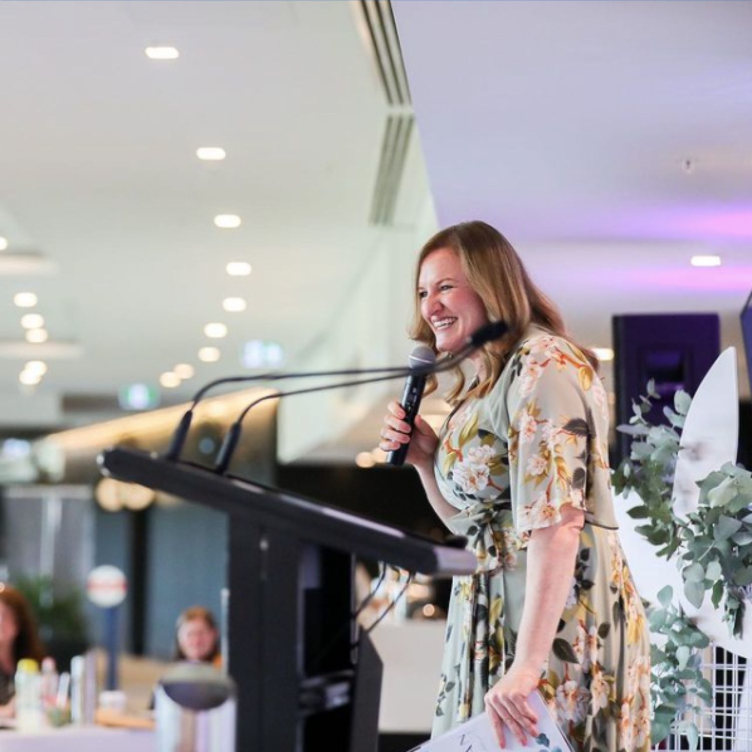Kate Burr, mc-master of ceremonies in Adelaide, photo 2