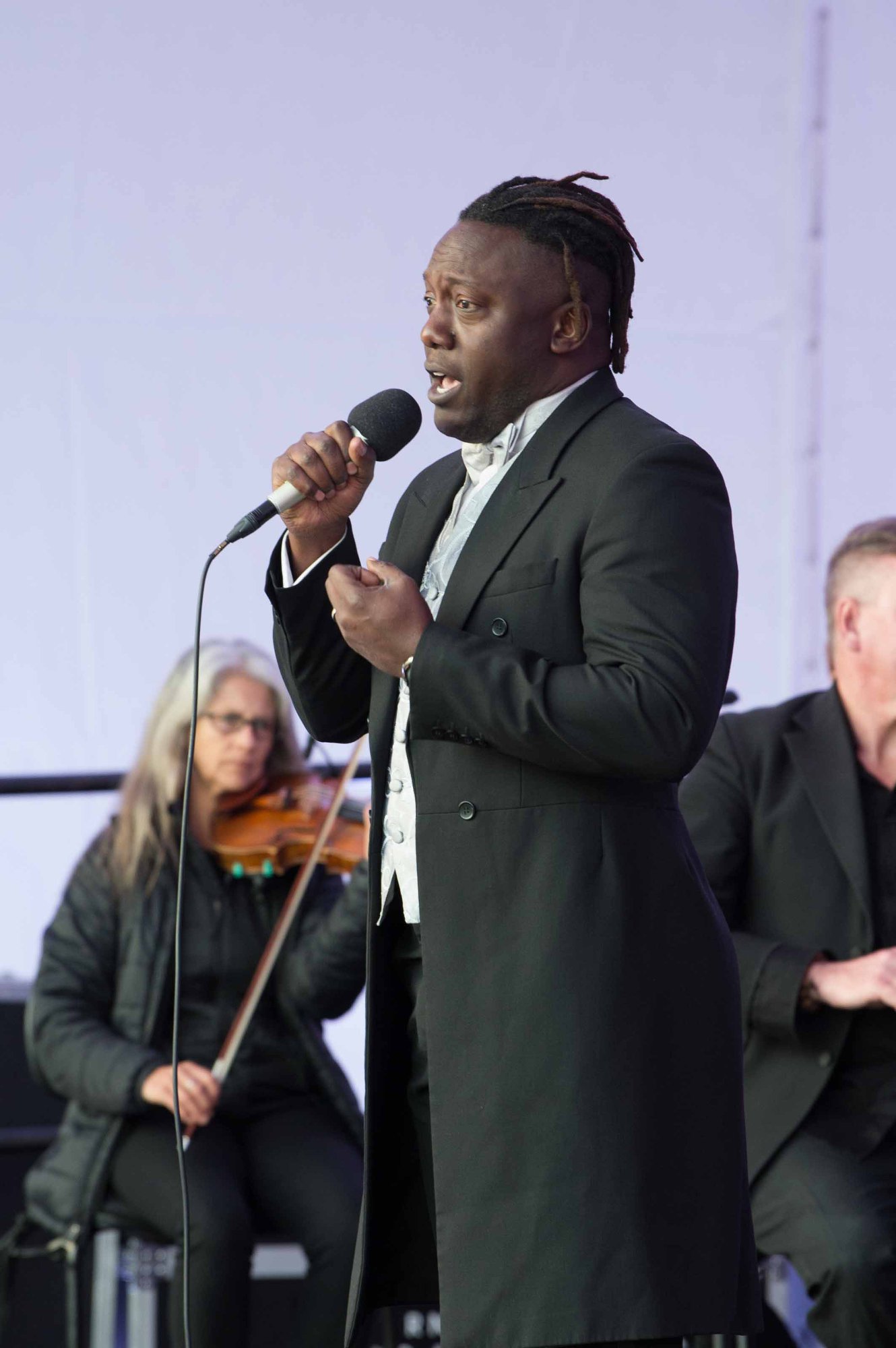 Henry Olonga, singer in Adelaide