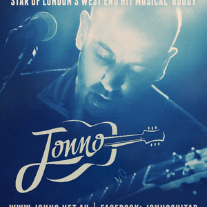 Jonno, singer in Albury