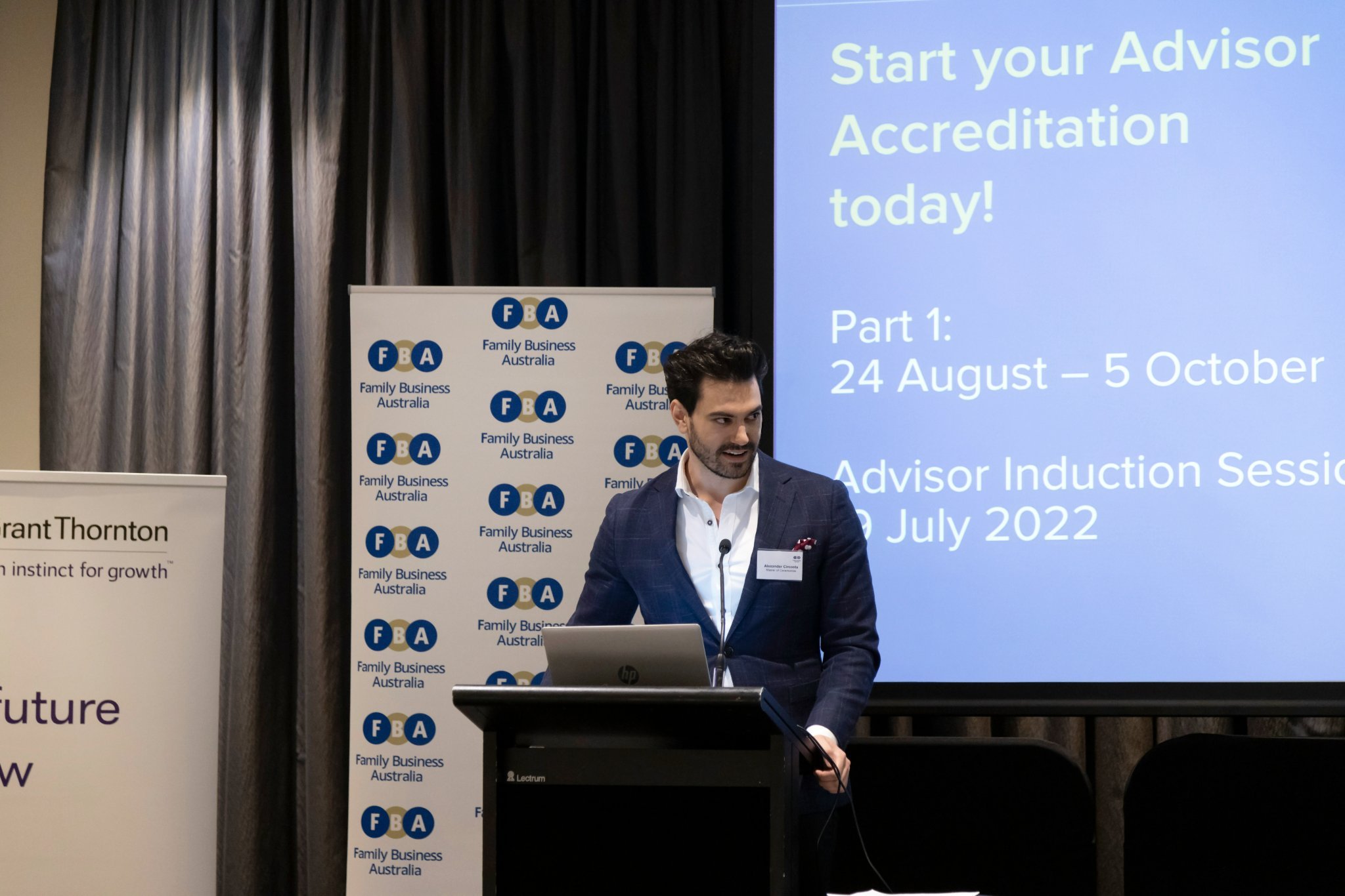 Alexander Circosta, mc-master of ceremonies in Perth, photo 3