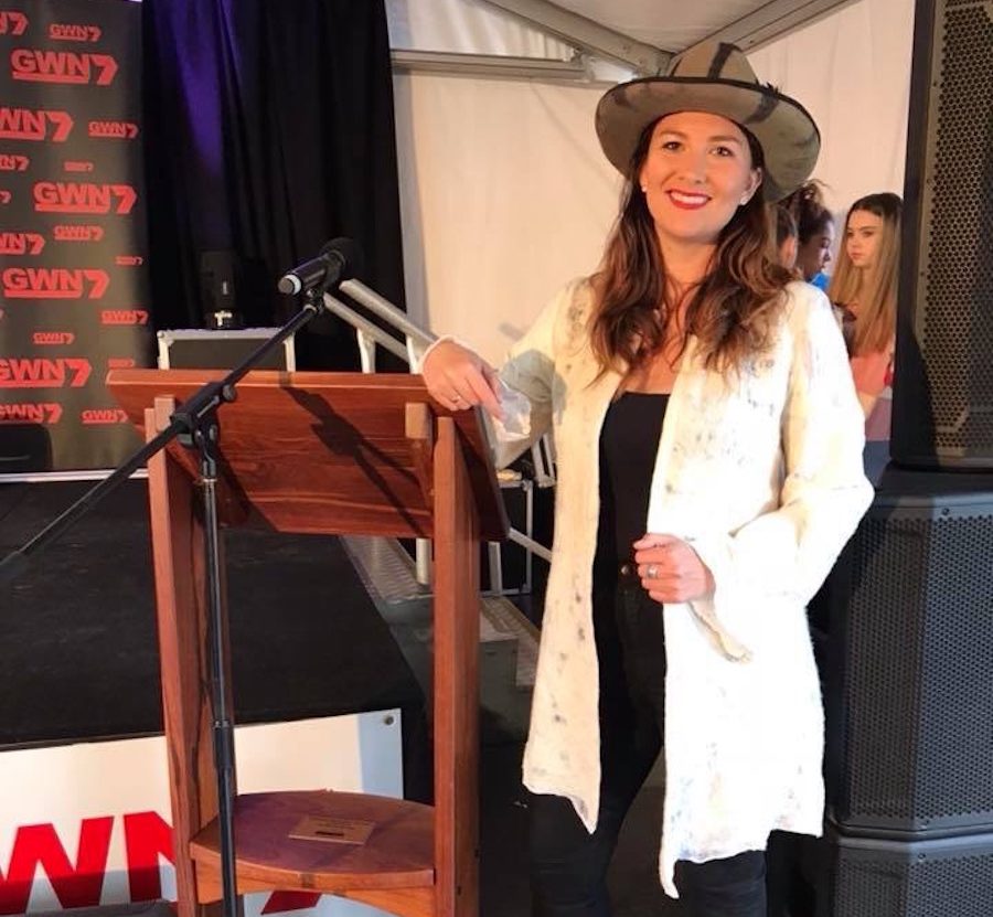 Angie Ayers, mc-master of ceremonies in Perth, photo 2