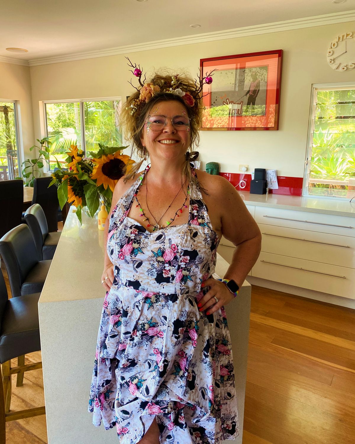 Sparkle, face painting in Ballina