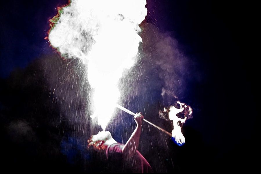 Fire Sorcerer, fire performer in Bathurst, photo 2