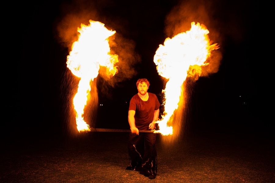 Fire Sorcerer, fire performer in Bathurst, photo 3