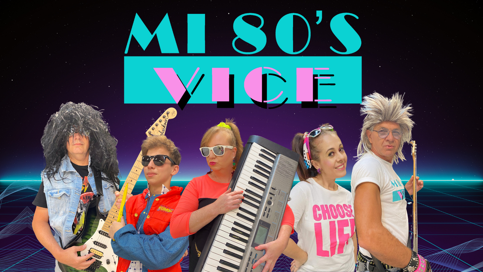 Mi80s Vice, 80s cover band in Brisbane