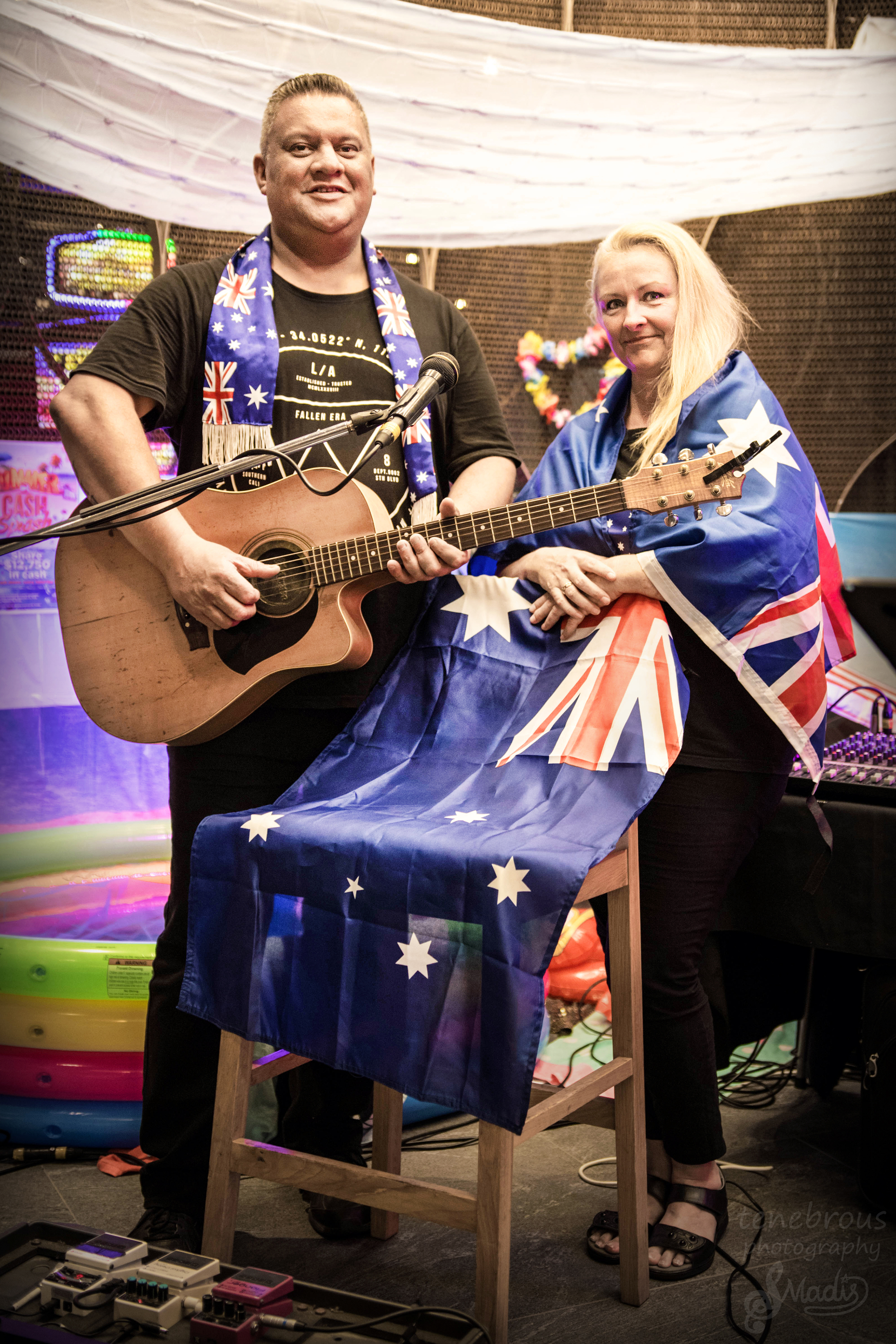 Testpattern, musical duo in Brisbane