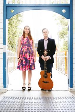 Shark & Wine, acoustic guitar and singer duo in Brisbane, photo 2