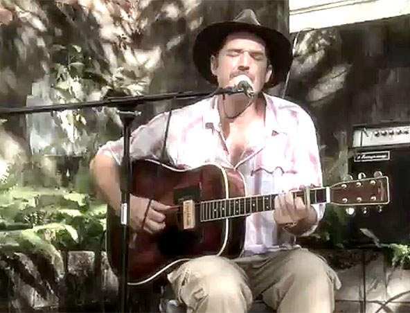 Dylan, musical soloist in Brisbane
