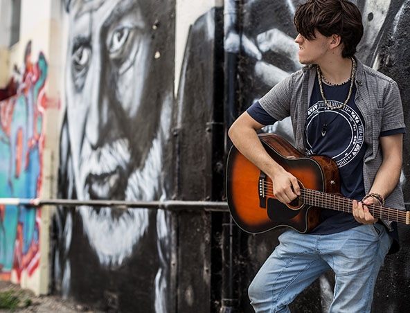 Ethan, musical soloist in Brisbane