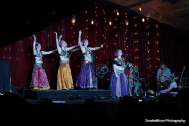 Silk Road Tribal Collective, belly dancer in Brisbane