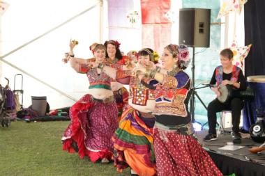Silk Road Tribal Collective, belly dancer in Brisbane, photo 2