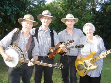 Stone the Crows Bush Band, live in Brisbane
