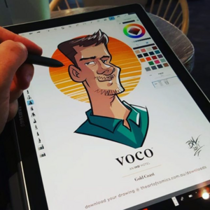 Live Caricature Artist, Australia Wide, caricaturist in Brisbane, photo 2