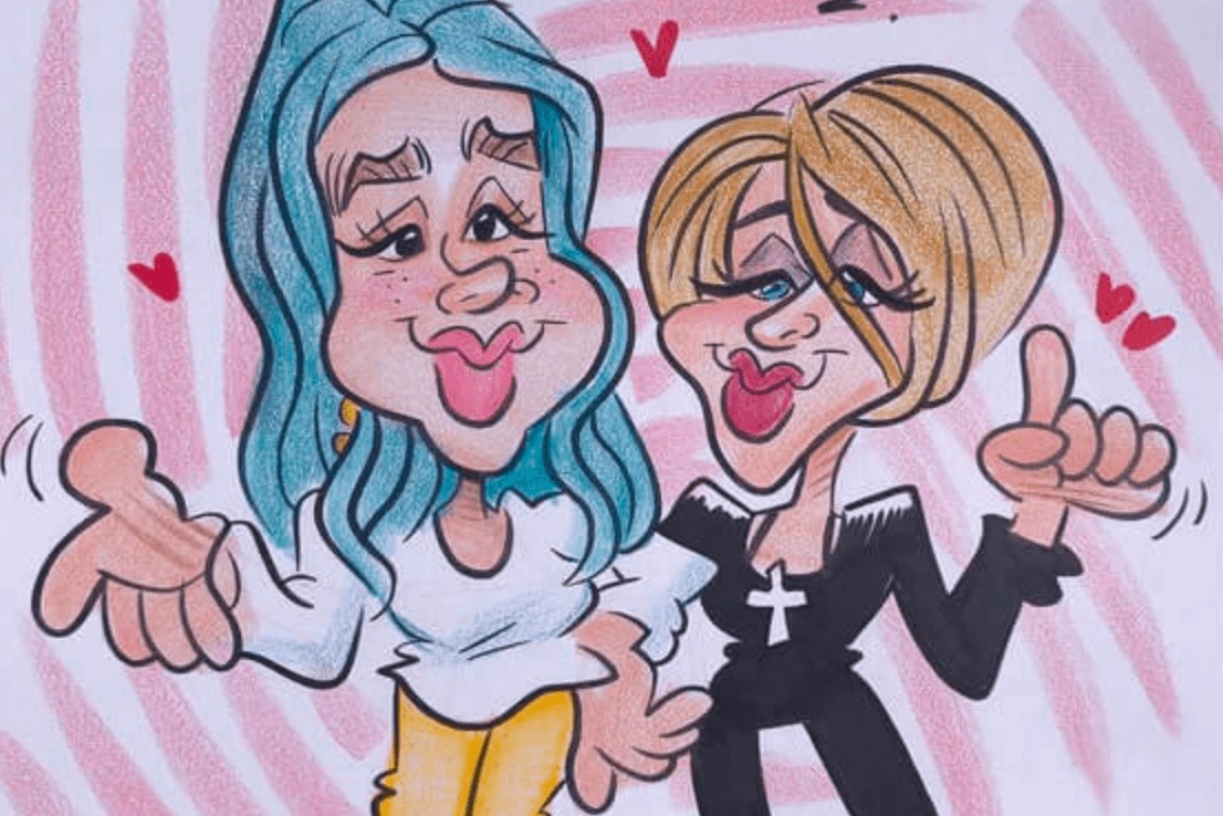 David B Caricaturist, live in Brisbane