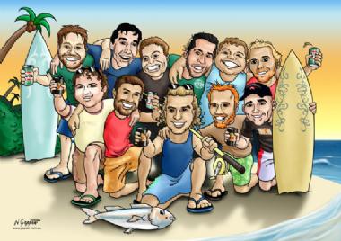 Gep-Art, caricaturist in Brisbane