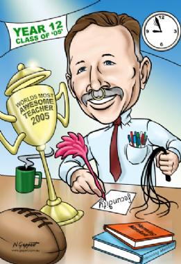 Gep-Art, caricaturist in Brisbane, photo 2
