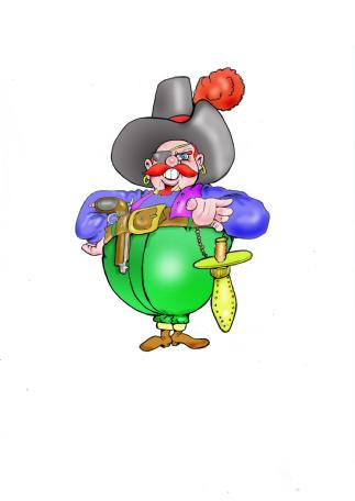 Kevin Lindeberg, caricaturist in Brisbane, photo 2