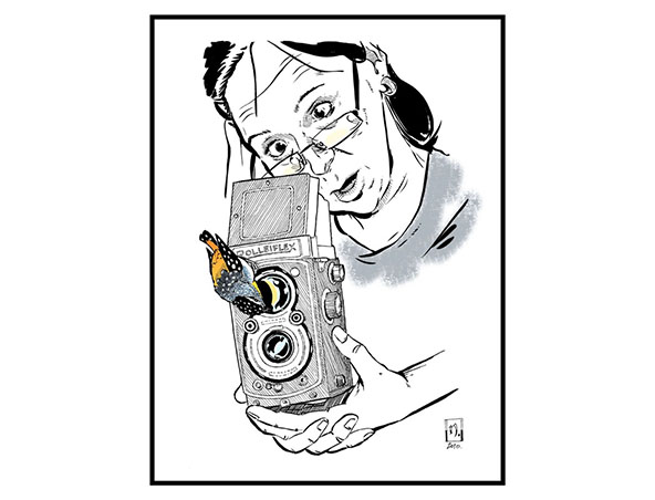 Nigel Bell, caricaturist in Brisbane, photo 3