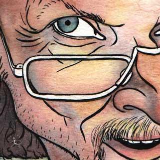The Kind Caricaturist, live in Brisbane
