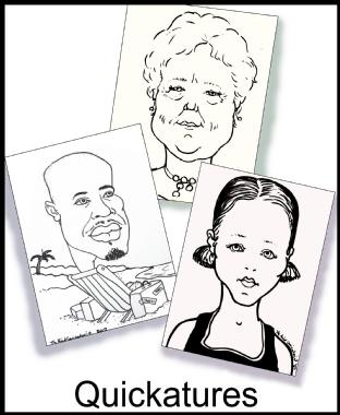 The Kind Caricaturist, live in Brisbane, photo 3