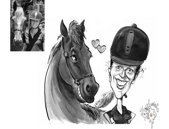 Wayne Flemming, caricaturist in Brisbane