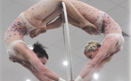 Hoop Duo, circus act in Brisbane
