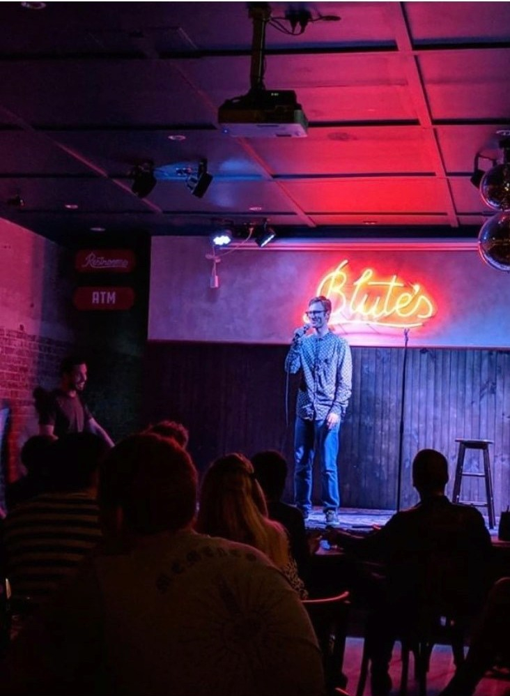 BJ Connolly, comedian in Brisbane