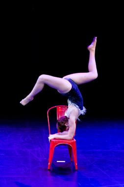 Miss La-Tonya, contortionist in Brisbane