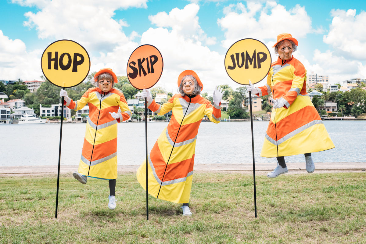 The Lolly Pop Ladies, costume character in Brisbane, photo 2