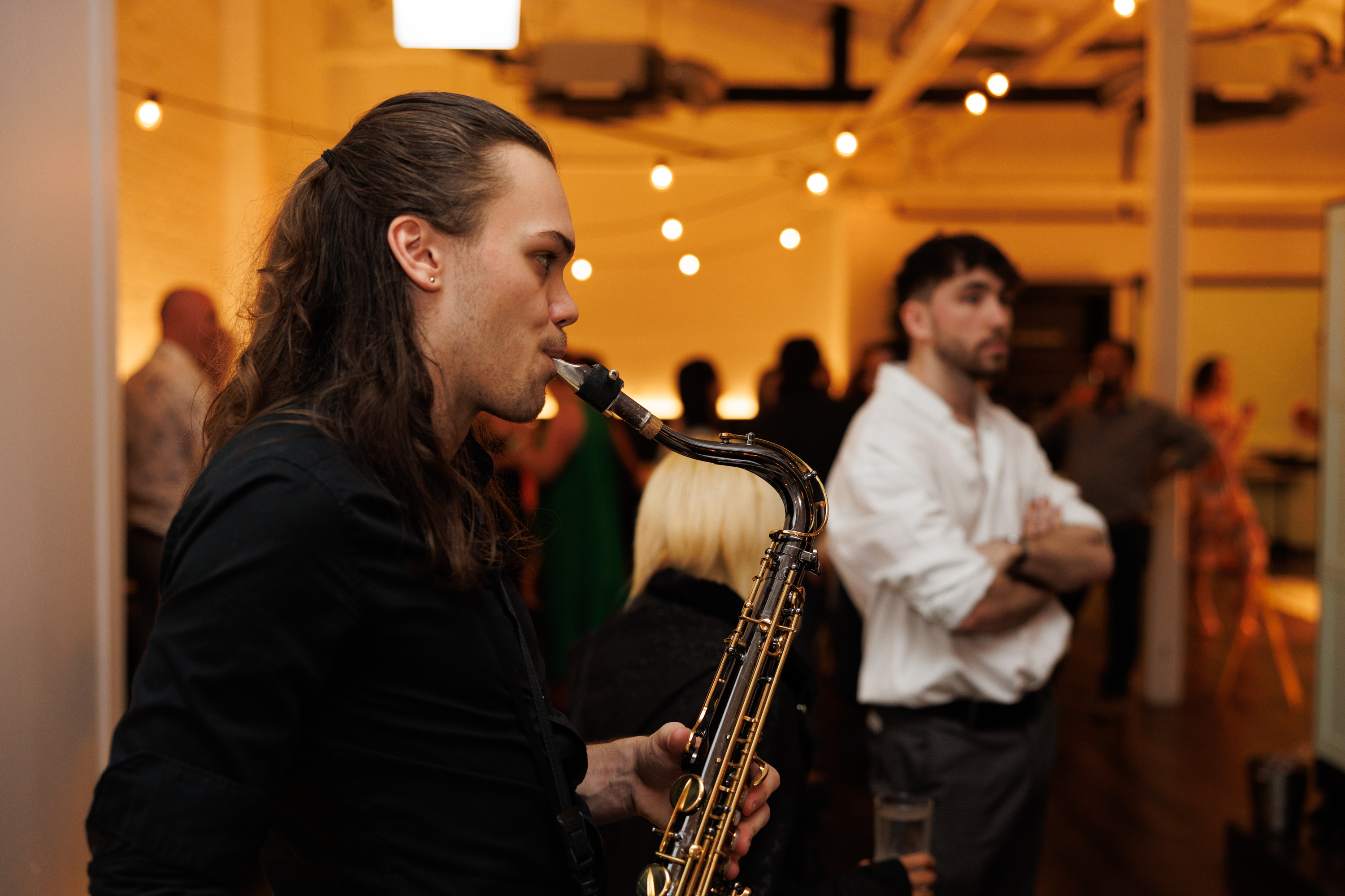 Tyger, dj and saxophone in Brisbane