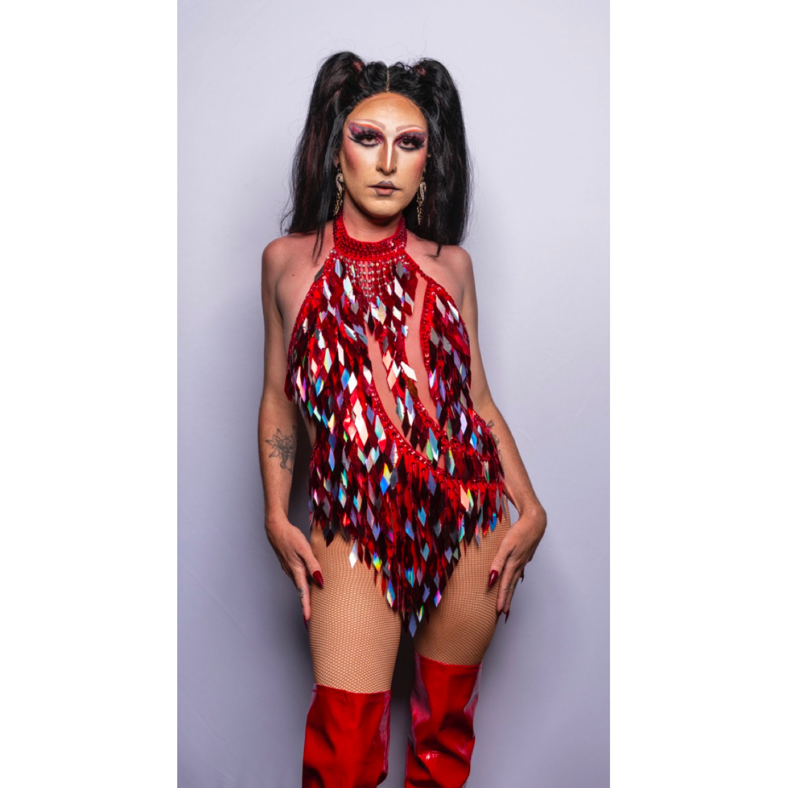 Roo Bee Red, drag in Brisbane