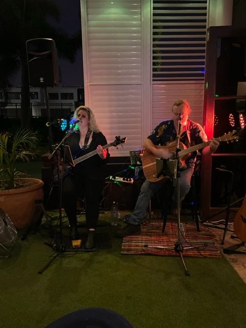 Absent keys duo, musical duo in Brisbane