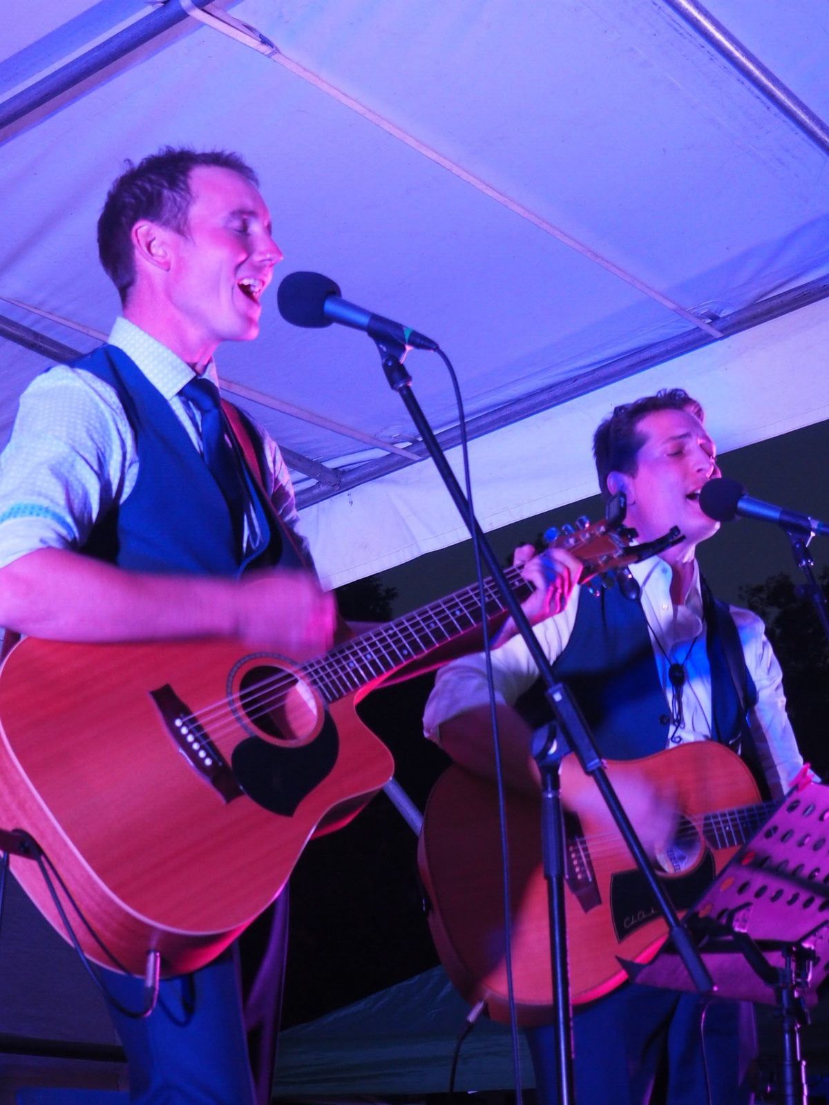 T's & C's, musical duo in Brisbane