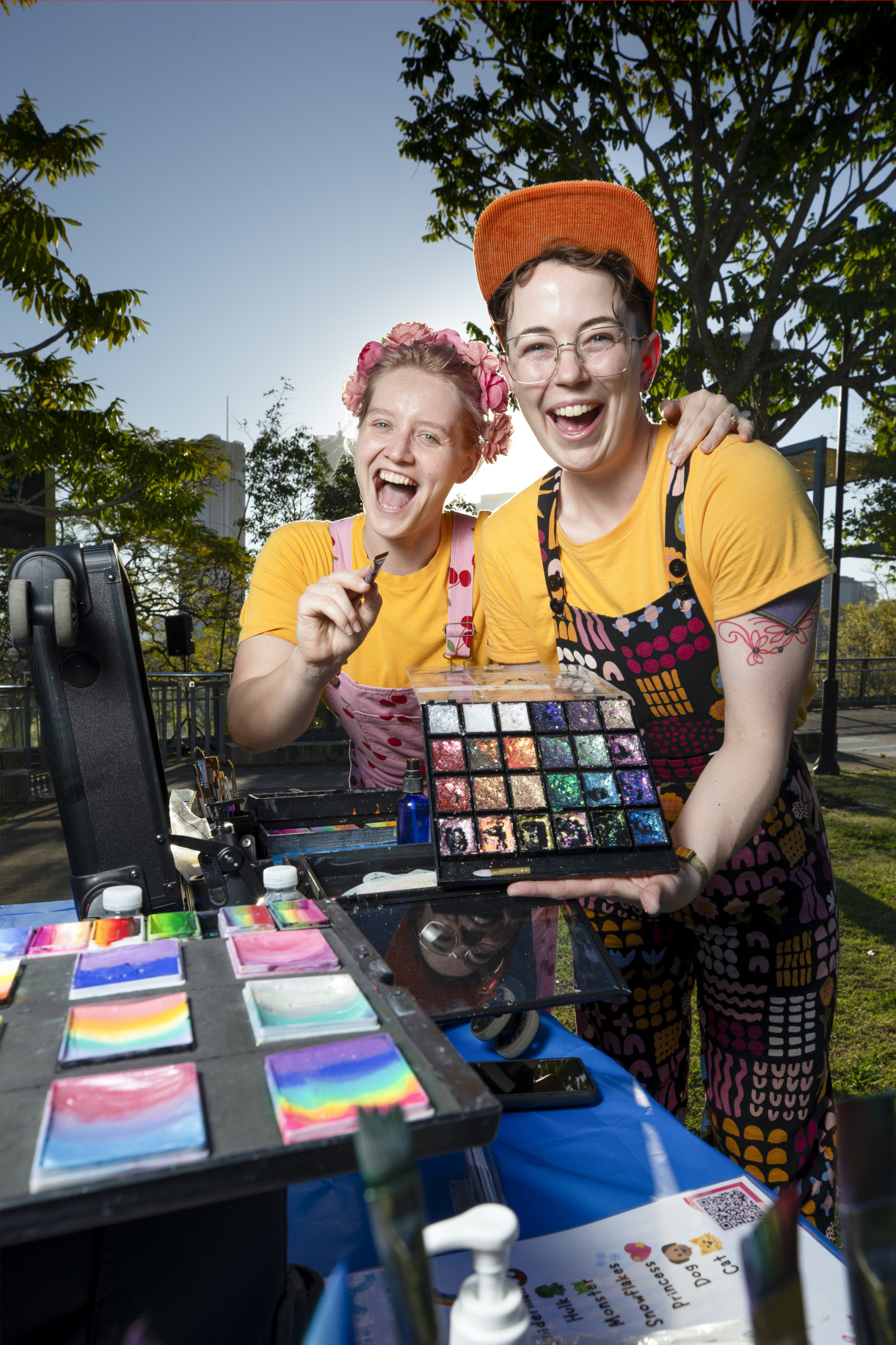 Cheeky Faces, face painting in Brisbane