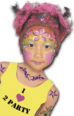 Artistic Wow Team, face painting in Brisbane