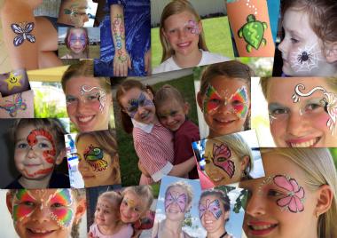 Happy Heart Face Painting, live in Brisbane
