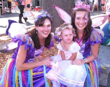 Purplena the Fairy, face painting in Brisbane, photo 2
