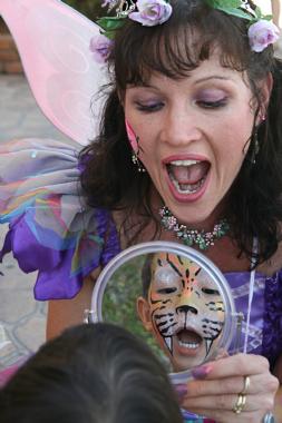 Purplena the Fairy, face painting in Brisbane, photo 3