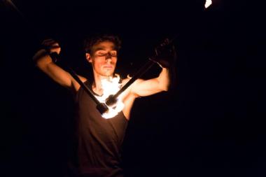 SPUN, fire performer in Brisbane, photo 3
