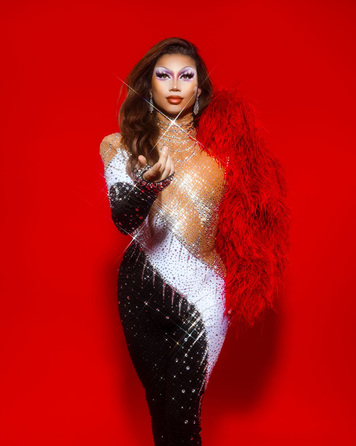 Freya Armani, drag queen in Brisbane